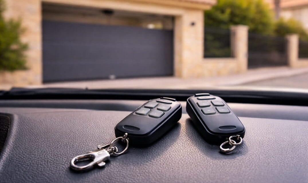 mandos a distancia para puerta automática de garaje en Sagunto