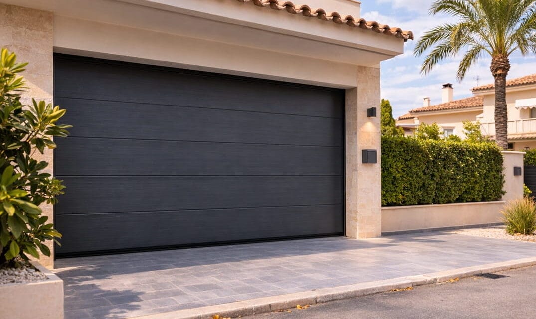 puerta automática de garaje revisada en vivienda en Sagunto